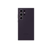 Samsung Silikonový zadní kryt S24 Ultra Dark Violet foto