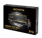 ADATA SSD 2TB Legend 960 MAX NVMe Gen 4x4 Heatsink foto