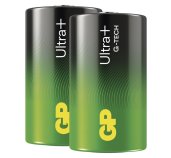 GP Alkalická baterie ULTRA PLUS D (LR20) - 2ks foto