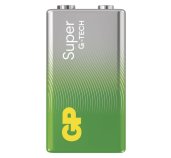 GP Alkalická baterie SUPER 9V (6LR61) - 1ks foto