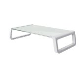 TRUST MONTA GLASS MONITOR STAND WHT foto