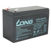 LONG baterie 12V 8,5Ah F2 HighRate LongLife 9 let (WPL1235W) foto