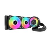 ARCTIC Liquid Freezer III - 240 A-RGB (Black) : All-in-One CPU Water Cooler with 240mm radiator and foto