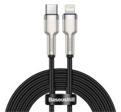 Baseus Datový kabel Cafule USB-C/Lightning PD 20W 2m černý foto