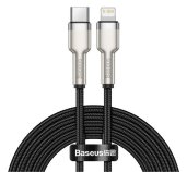Baseus Datový kabel Cafule USB-C/Lightning PD 20W 2m černý foto