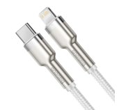 Baseus Datový kabel Cafule USB-C/Lightning PD 20W 1m bílý foto