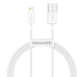 Baseus Datový kabel Superior Series USB/Lightning 1m (2.4 A) bílá foto
