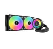 ARCTIC Liquid Freezer III - 280 A-RGB (Black) : All-in-One CPU Water Cooler with 280mm radiator and foto