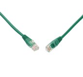 Patch kabel CAT5E UTP PVC 5m zelený foto