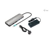 i-tec USB-C Metal Nano 2x HDMI Docking Station, PD 100W + Charger 112W foto