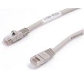 Křížený UTP patch kabel 15m Cat5e šedý foto