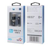 TB Touch 2v1 kabel USB-C - USB C s USB A, 1,2m foto