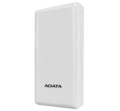 ADATA C20 Power Bank 20000mAh bílá foto