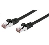 Kabel C-TECH patchcord Cat6, FTP, černý, 0,5m foto