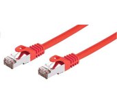 Kabel C-TECH patchcord Cat6, FTP, červený, 0,25m foto