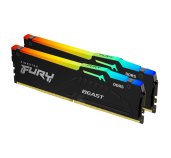 Kingston FURY Beast EXPO/DDR5/16GB/6000MHz/CL30/2x8GB/RGB/Black foto