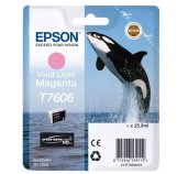 Epson T7606 Ink Cartridge Vivid Light Magenta foto