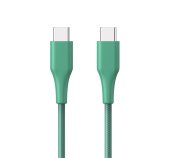 ER POWER kabel USB-C/C GRS 60W 120cm zelený foto