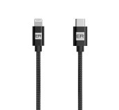 ER POWER kabel USB-C/Lightning 120cm černý foto