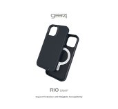 GEAR4 D3O Rio Snap kryt iPhone 12 mini černý foto