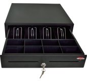 Pokladní zásuvka S-410C,kabel, pořadač 4/8,24V, foto