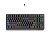 Genesis herní klávesnice THOR 230/TKL/RGB/Outemu Red/Drátová/US/Černá/Drátová USB/US layout/Černá foto