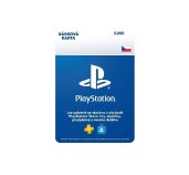 ESD CZ - PlayStation Store el. peněženka - 5000 Kč foto