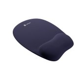 Podložka pod myš ergonomická Natec CHIPMUNK, paměťová pěna, Navy modrá, 230x200 mm foto