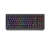GENESIS herní klávesnice THOR 230/TKL/RGB/Outemu Red/Bezdrátová USB + Bluetooth/US layout/Černá foto