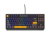 GENESIS herní klávesnice  THOR 230/TKL/RGB/Outemu Panda/Drátová USB/US layout/Naval Blue Positive foto