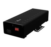 i-tec USB-C/USB-A Metal Charging + Data HUB, 15W/port, 20x USB-C, 360W foto
