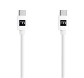ER POWER kabel USB-C/C 3A 60W 120cm bílý foto