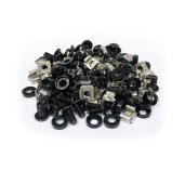 Montážní sada  M6  (50ks / bal.) - 12mm BLACK foto