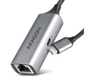 AXAGON ADE-TXPD, USB-C 3.2 Gen 1 - Gigabit Ethernet síťová karta, Asix AX88179, PD 100W, auto instal foto