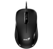Genius DX-101/Kancelářská/Optická/Pro praváky/1 200 DPI/Drátová USB/Černá foto