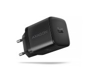 AXAGON ACU-PD30, Sil nabíječka do sítě 30W, 1x port USB-C, PD3.0/PPS/QC4+/SFC/AFC/Apple, černá foto
