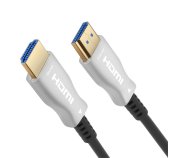 PremiumCord optický fiber High Speed with Ether. 4K@60Hz kabel 5m, M/M, zlacené konektory foto