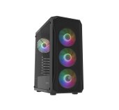 PC skříň Fury SHOBO SH4F RGB Midi Tower, Window, foto