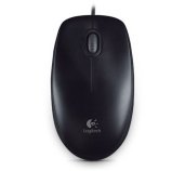 Akce myš Logitech B100 Optical USB Mouse, černá _ foto