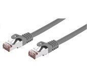 Kabel C-TECH patchcord Cat6, FTP, šedý, 15m foto