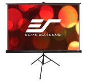ELITE plátno mobilní trojnožka 100” 16:9 124,5x221 foto