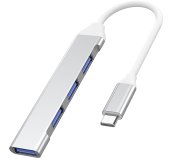 PremiumCord Hub USB-C na USB 3.2A + 3x USB 2.0 foto