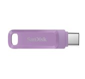 SanDisk Ultra Dual Drive Go/256GB/USB 3.2/USB-A + USB-C/Fialová foto