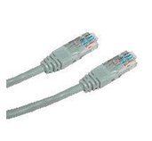 Patchkabel 5m , UTP , Cat5e , RJ45,  šedý foto