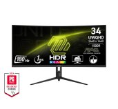 MSI MAG/342CQR E2/34”/VA/3440x1440/180Hz/1ms/Black/3R foto