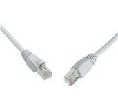 Patch kabel CAT6 SFTP PVC 0,5m šedý foto