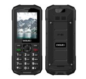 EVOLVEO StrongPhone X5, vodotěsný odolný Dual SIM telefon, černo-šedá foto