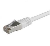 10G patch kabel CAT6A SFTP LSOH 0,5m šedý foto