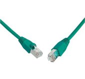 Patch kabel CAT6 SFTP PVC 0,5m zelený foto