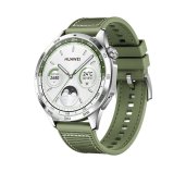 Huawei Watch GT 4/46mm/Silver/Elegant Band/Green foto